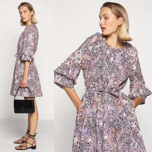 Rebecca Minkoff Serafina Cotton Floral Dress size XS